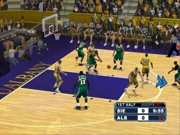College Hoops 2K7 screen shot game playing